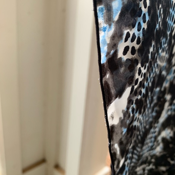 A.n.a 3X Summer Blouse navy - Picture 2 of 3